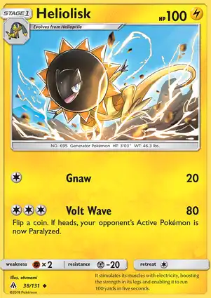 Heliolisk 38/131 Forbidden Light