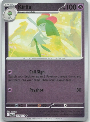 Kirlia 059/132 Mega Evolution