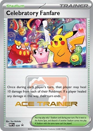 Celebratory Fanfare 028 Mega Evolution Promos