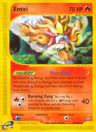 Entei 10/147 Aquapolis
