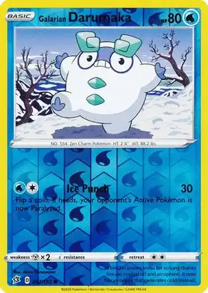 Galarian Darumaka 047/192 Rebel Clash