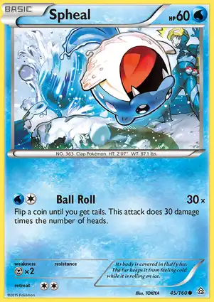 Spheal 45/160 Primal Clash