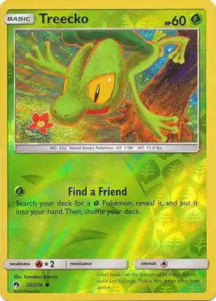Treecko 20/214 Lost Thunder