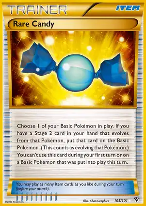 Rare Candy 105/101 Plasma Blast