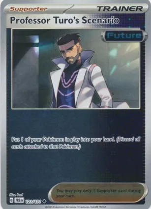 Professor Turo's Scenario 121/131 Prismatic Evolutions