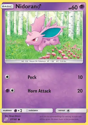 Nidoran ♂ 57/181 Team Up