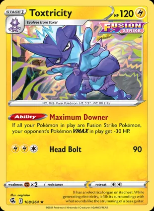 Toxtricity 108/264 Fusion Strike