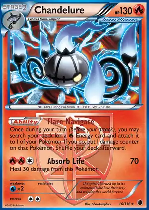 Chandelure 16/116 Plasma Freeze