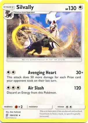 Silvally 184/236 Unified Minds