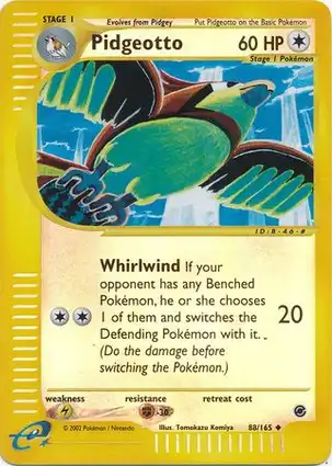 Pidgeotto 88/165 Expedition Base Set