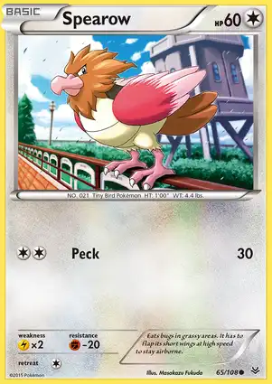 Spearow 65/108 Roaring Skies