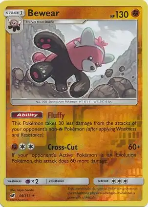 Bewear 56/111 Crimson Invasion