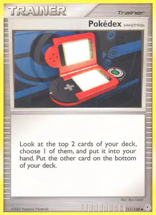 Pokédex HANDY910is 111/130 Diamond & Pearl