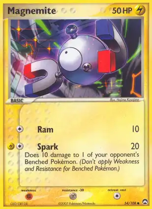Magnemite 54/108 EX Power Keepers