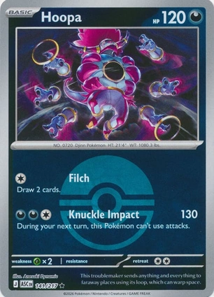 Hoopa 141/217 Ascended Heroes