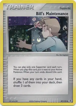 Bill's Maintenance 87/112 EX FireRed & LeafGreen