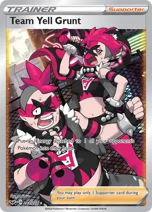 Team Yell Grunt 202/202 Sword & Shield
