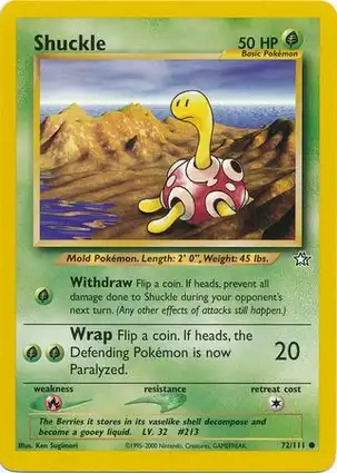 Shuckle 72/111 Neo Genesis