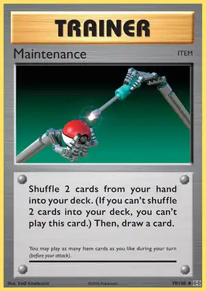 Maintenance 79/108 Evolutions