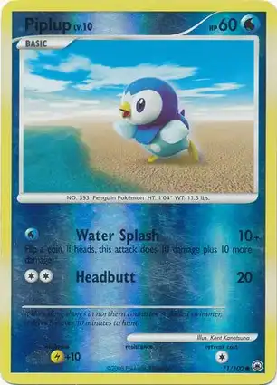 Piplup 71/100 Majestic Dawn