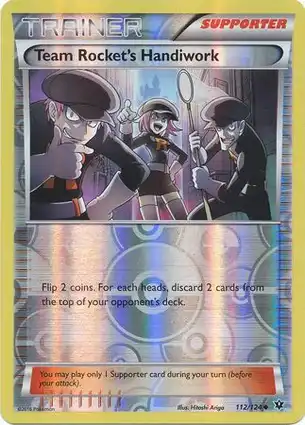 Team Rocket's Handiwork 112/124 Fates Collide