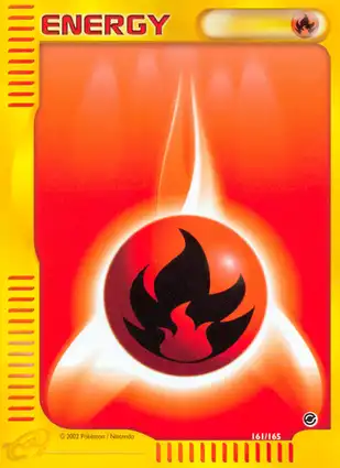 Fire Energy 161/165 Expedition Base Set