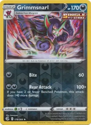 Grimmsnarl 178/264 Fusion Strike