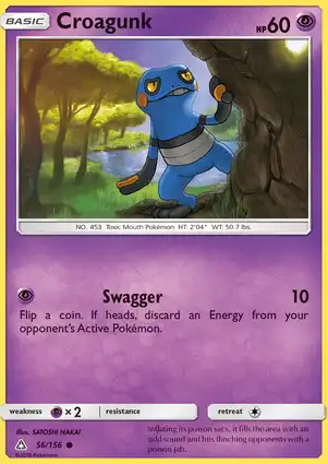 Croagunk 56/156 Ultra Prism