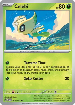 Celebi 012/132 Mega Evolution