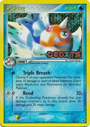 Seaking 24/107 EX Deoxys