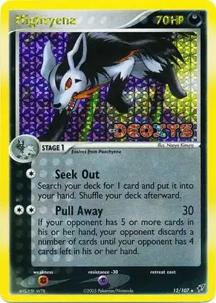 Mightyena 12/107 EX Deoxys