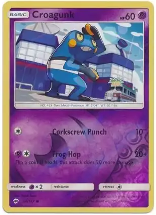 Croagunk 54/147 Burning Shadows