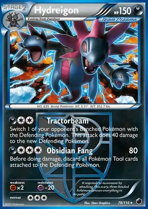 Hydreigon 78/116 Plasma Freeze