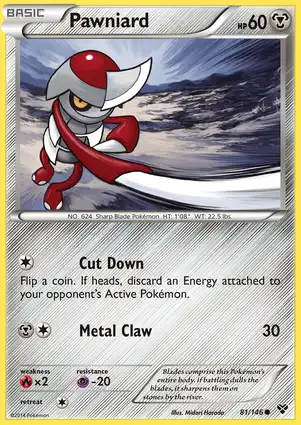 Pawniard 81/146 XY