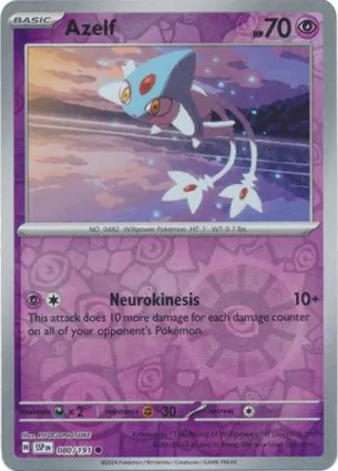 Azelf 080/191 Surging Sparks