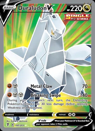 Duraludon V 197/203 Evolving Skies