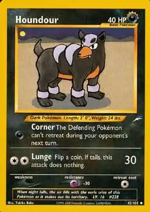Houndour 43/105 Neo Destiny