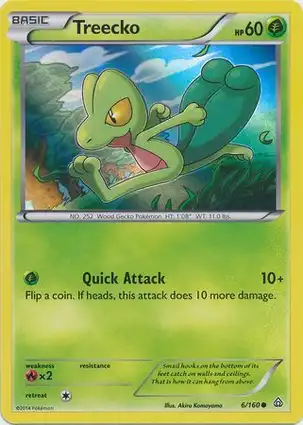 Treecko 6/160 Primal Clash