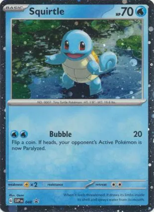 Squirtle 048 Scarlet & Violet Promos