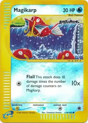 Magikarp 118/165 Expedition Base Set