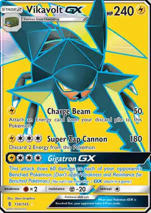 Vikavolt-GX 134/145 Guardians Rising