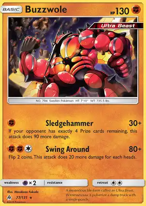 Buzzwole 77/131 Forbidden Light