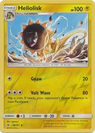 Heliolisk 38/131 Forbidden Light