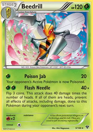 Beedrill 5/146 XY
