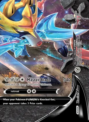 Zacian V-UNION SWSH166 Sword & Shield Promos