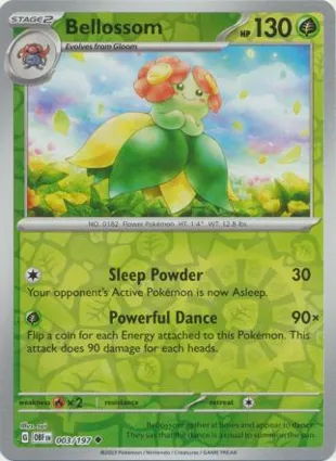 Bellossom 003/197 Obsidian Flames