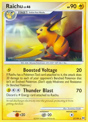 Raichu 27/99 Arceus