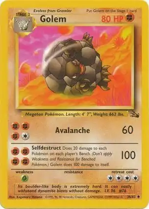 Golem 36/62 Fossil