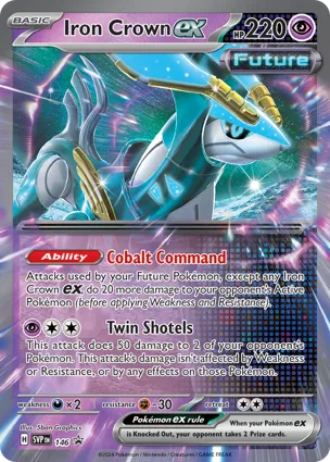 Iron Crown ex 146 Scarlet & Violet Promos