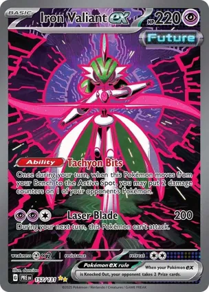 Iron Valiant ex 157/131 Prismatic Evolutions
